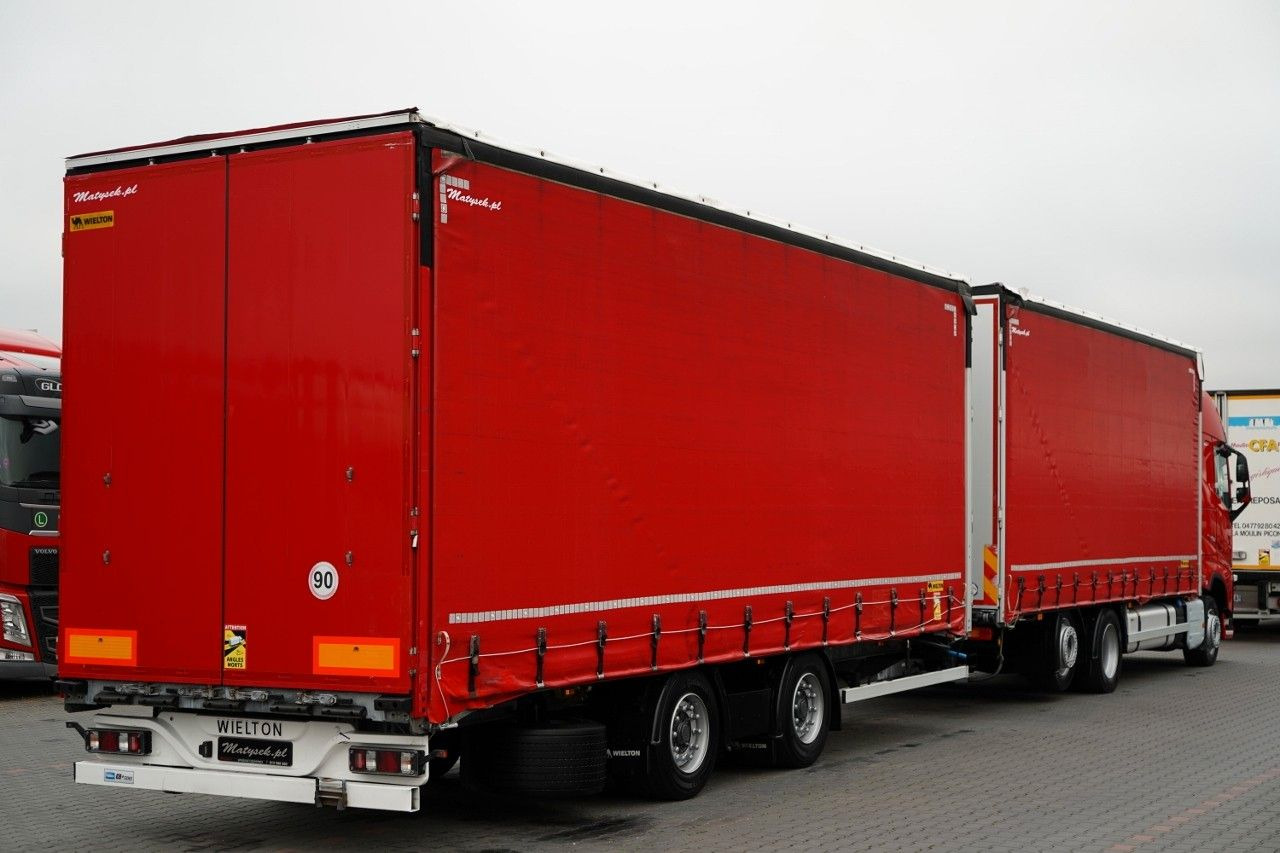 Volvo FH 460 / I-SAVE / ZESTAW TANDEM 120 M3 / PRZEJAZ - Тентованный грузовик: фото 3 Volvo FH 460 / I-SAVE / ZESTAW TANDEM 120 M3 / PRZEJAZ - Тентованный грузовик: фото 3