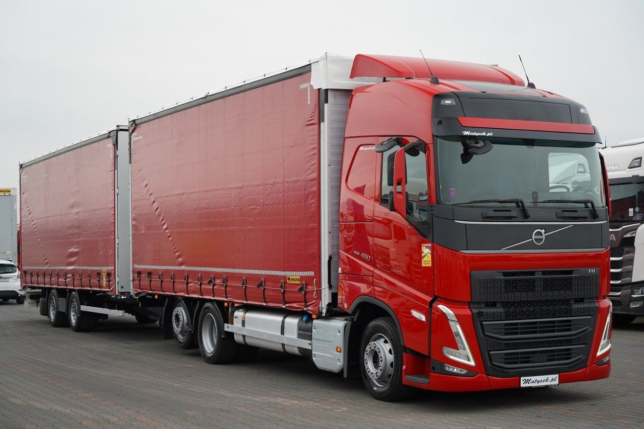 Volvo FH 460 / ZESTAW TANDEM / 120 M3 / PRZEJAZDOWY / - Тентованный грузовик: фото 5 Volvo FH 460 / ZESTAW TANDEM / 120 M3 / PRZEJAZDOWY / - Тентованный грузовик: фото 5