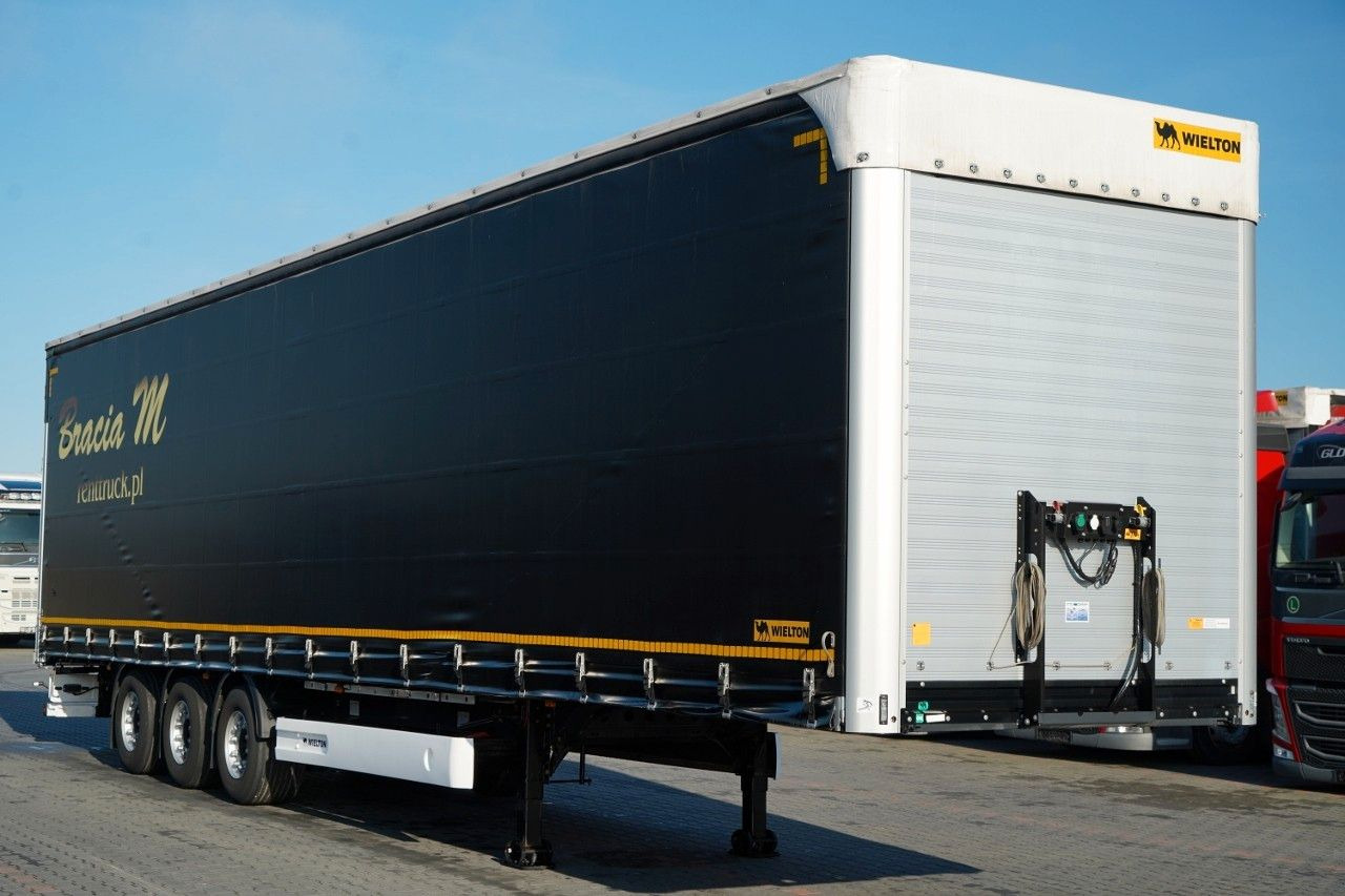 Wielton FIRANKA / MEGA / LOWDECK / MAŁO UŻYWANA / 80 TYS - Тентованный полуприцеп: фото 1 Wielton FIRANKA / MEGA / LOWDECK / MAŁO UŻYWANA / 80 TYS - Тентованный полуприцеп: фото 1