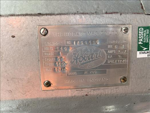 Пищевое оборудование Hobart AE200 Planetary mixer: фото 6 Пищевое оборудование Hobart AE200 Planetary mixer: фото 6