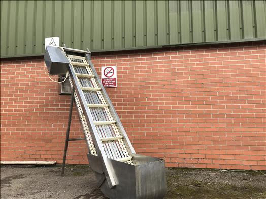 NNP flighted elevator conveyor - Конвейер: фото 1 NNP flighted elevator conveyor - Конвейер: фото 1