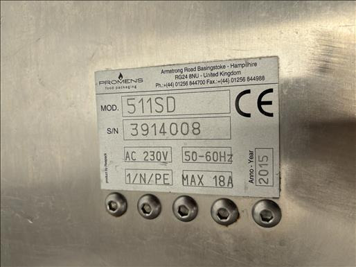 Promens 511SD Tray sealer - Упаковочное оборудование: фото 5 Promens 511SD Tray sealer - Упаковочное оборудование: фото 5