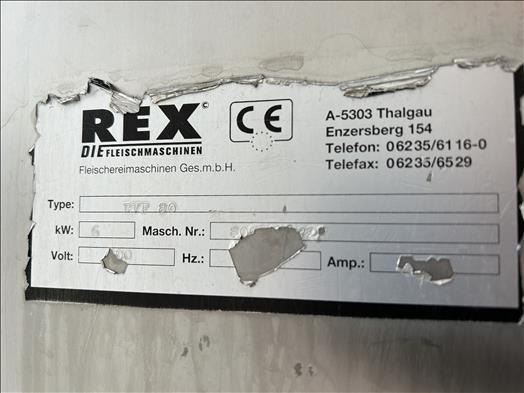 Пищевое оборудование Rex RVF80 Vacuum filler: фото 7
