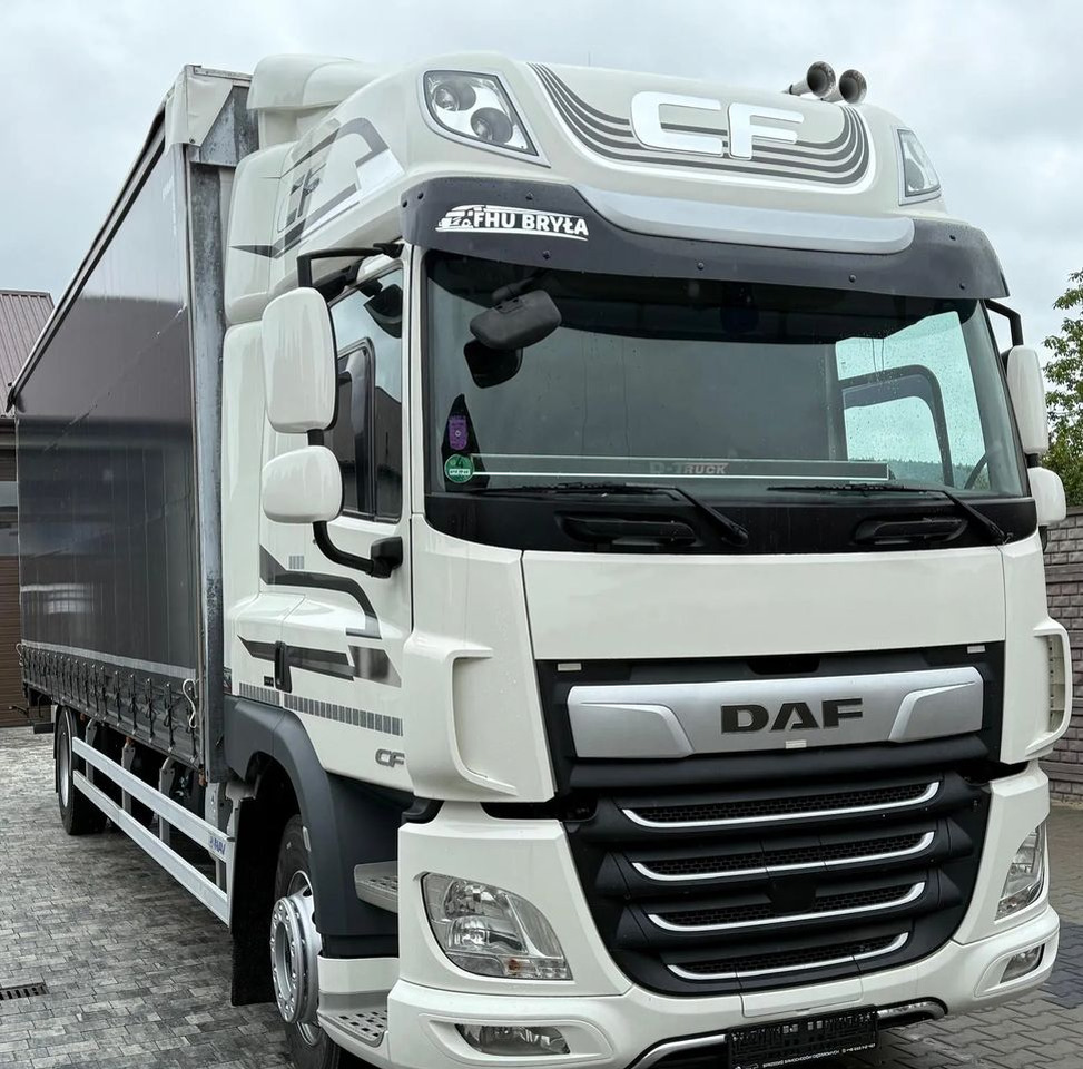 DAF CF290/CF320/FIRANKA/WINDA/E6/JEDEN WŁAŚCICIEL/SPROWADZONY/22PALETY/2019/PODNOSZONY DACH/ JAK NOWY - Тентованный грузовик: фото 2 DAF CF290/CF320/FIRANKA/WINDA/E6/JEDEN WŁAŚCICIEL/SPROWADZONY/22PALETY/2019/PODNOSZONY DACH/ JAK NOWY - Тентованный грузовик: фото 2