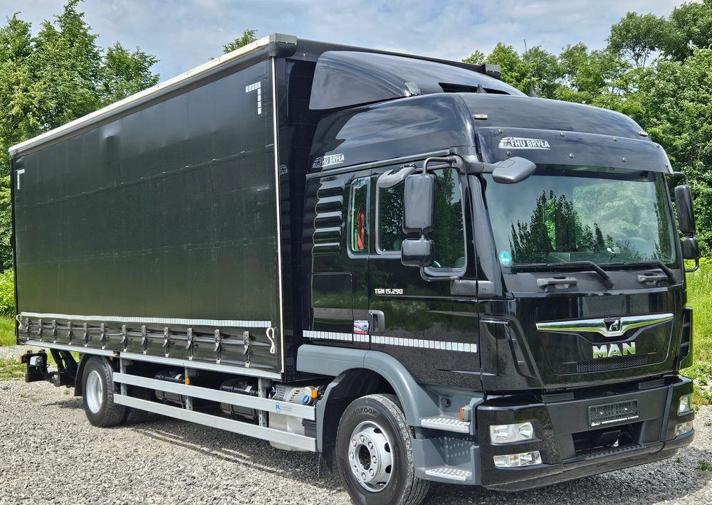 MAN TGM 15.290 / FIRANKA / 2019R / SPROWADZONY/ 7500 ŁADOWNOŚĆ / 18 PALET / E6 / JAK NOWY / WINDA / - Тентованный грузовик: фото 1 MAN TGM 15.290 / FIRANKA / 2019R / SPROWADZONY/ 7500 ŁADOWNOŚĆ / 18 PALET / E6 / JAK NOWY / WINDA / - Тентованный грузовик: фото 1