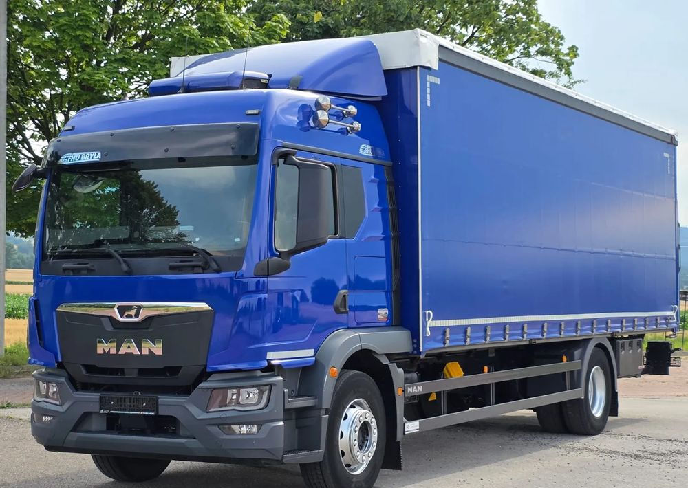 Тентованный грузовик MAN TGM 18.320 / 18.290 / NOWY MODEL / E6 / 20PALET / 9200 ŁADOWNOŚĆ / SERWISOWANY / NISKI PRZEBIEG / WINDA / FIRANKA / SPROWADZONY / 2021 / NISKI PRZEBIEG /PIERWSZY WŁAŚCICIEL/: фото 10