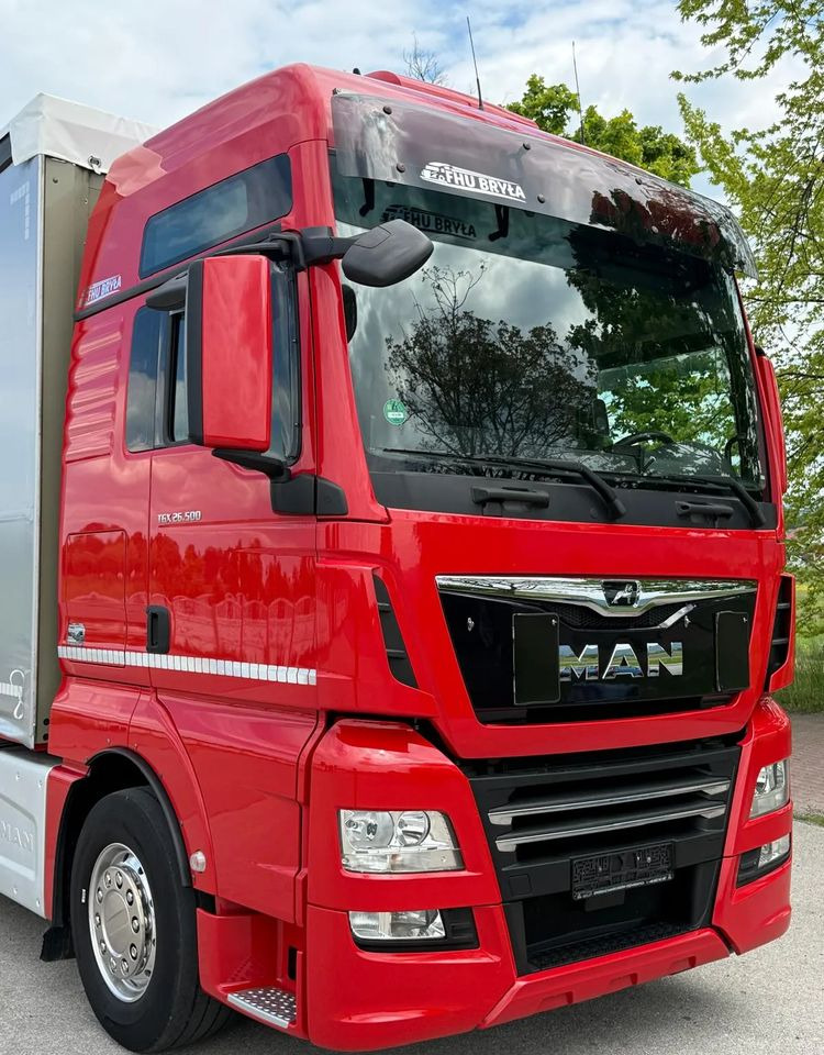 MAN TGX 26.500 / LIFT / 6X2 / KLIMA POSTOJOWA / 18PALET / E6 / FIRANKA / 18 TON ŁADOWNOŚĆ / WINDA / NISKI PRZEBIEG / JEDEN WŁAŚCICIEL / PODWIESZANA OŚ - Тентованный грузовик: фото 5 MAN TGX 26.500 / LIFT / 6X2 / KLIMA POSTOJOWA / 18PALET / E6 / FIRANKA / 18 TON ŁADOWNOŚĆ / WINDA / NISKI PRZEBIEG / JEDEN WŁAŚCICIEL / PODWIESZANA OŚ - Тентованный грузовик: фото 5