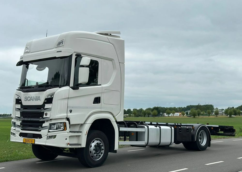 Scania G450 / G410 / BDF / RAMA / E6 / CAŁA NA PODUSZKACH / ROZSTAW OSI 5.5M / LAWETA / DO ŻYWCA / DO BYDŁA / SKÓRY / DO ZABUDOWY / SPROWADZONA в лизинг Scania G450 / G410 / BDF / RAMA / E6 / CAŁA NA PODUSZKACH / ROZSTAW OSI 5.5M / LAWETA / DO ŻYWCA / DO BYDŁA / SKÓRY / DO ZABUDOWY / SPROWADZONA: фото 11