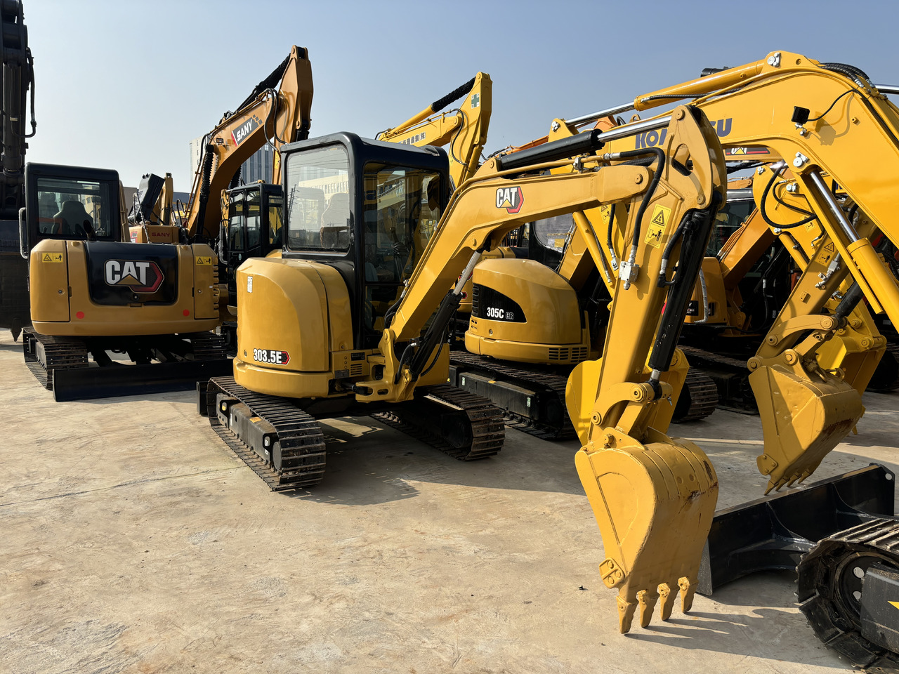 CATERPILLAR CAT303.5E - Мини-экскаватор: фото 5 CATERPILLAR CAT303.5E - Мини-экскаватор: фото 5