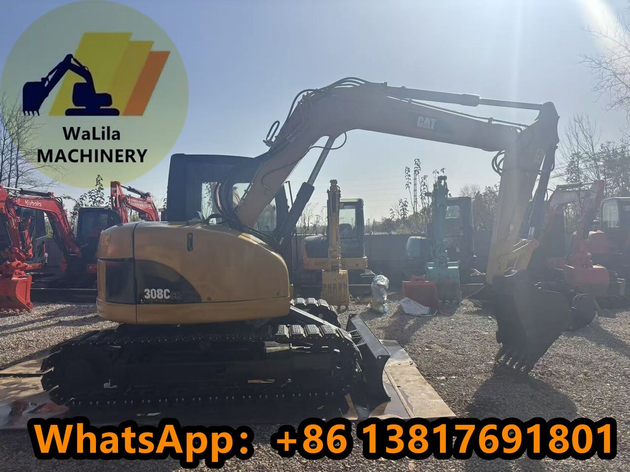 CATERPILLAR CAT308CCR - Гусеничный экскаватор: фото 1 CATERPILLAR CAT308CCR - Гусеничный экскаватор: фото 1