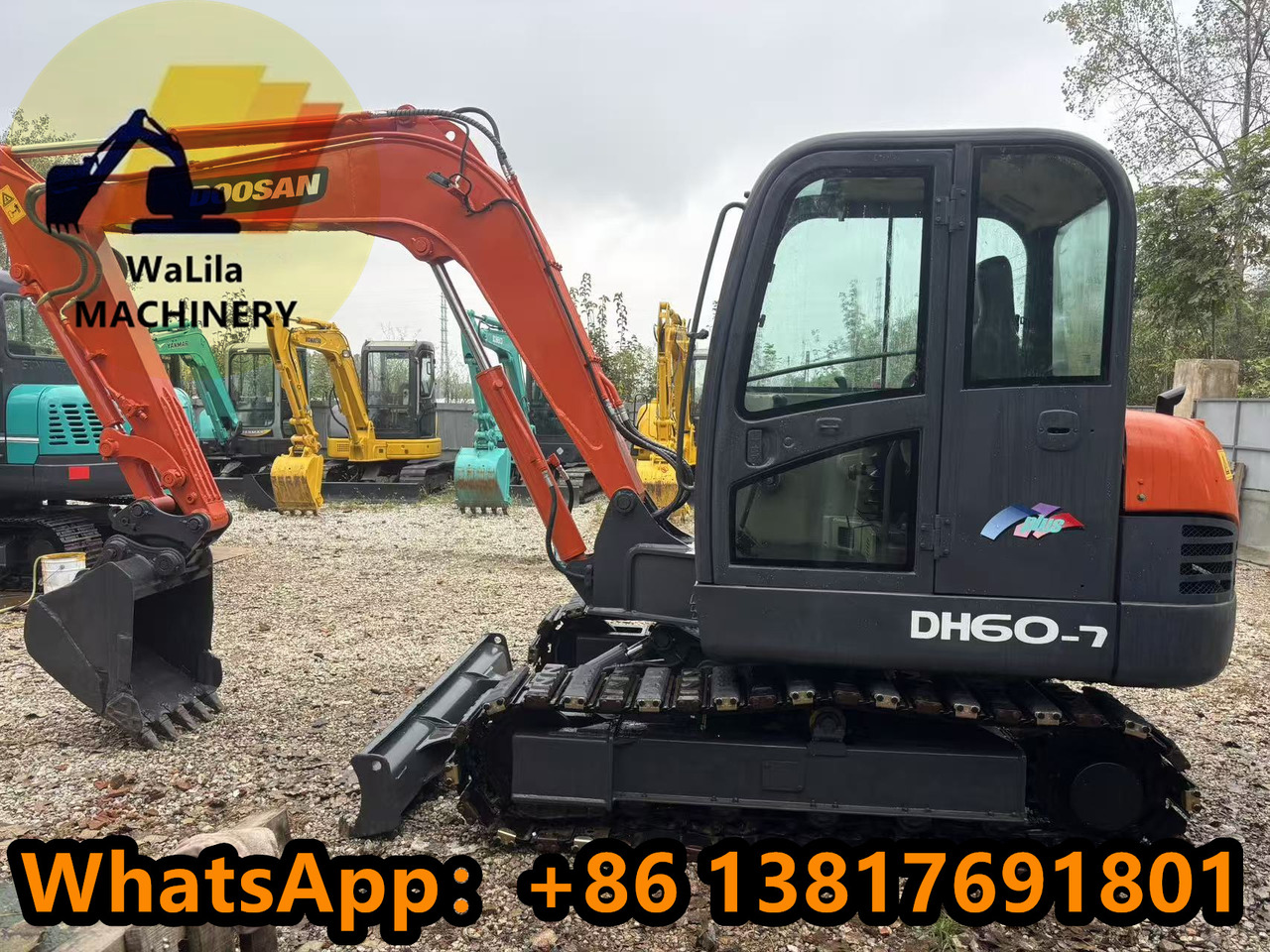DOOSAN DH60 - Мини-экскаватор: фото 1 DOOSAN DH60 - Мини-экскаватор: фото 1