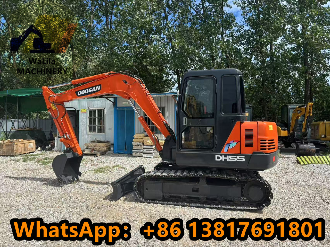 Doosan DH 55-7 DH55 (Good) - Мини-экскаватор: фото 1 Doosan DH 55-7 DH55 (Good) - Мини-экскаватор: фото 1