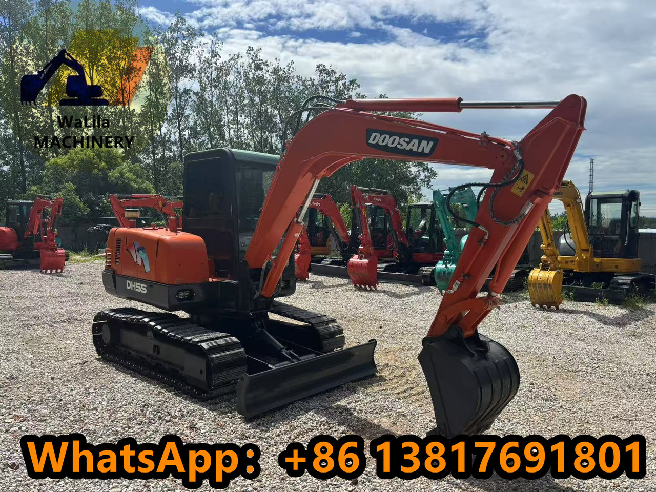 Doosan DH 55-7 DH55 (Good) - Мини-экскаватор: фото 2 Doosan DH 55-7 DH55 (Good) - Мини-экскаватор: фото 2