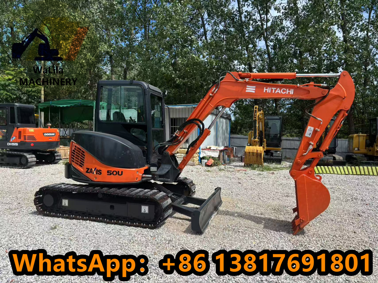 HITACHI Zx50 - Мини-экскаватор: фото 3 HITACHI Zx50 - Мини-экскаватор: фото 3