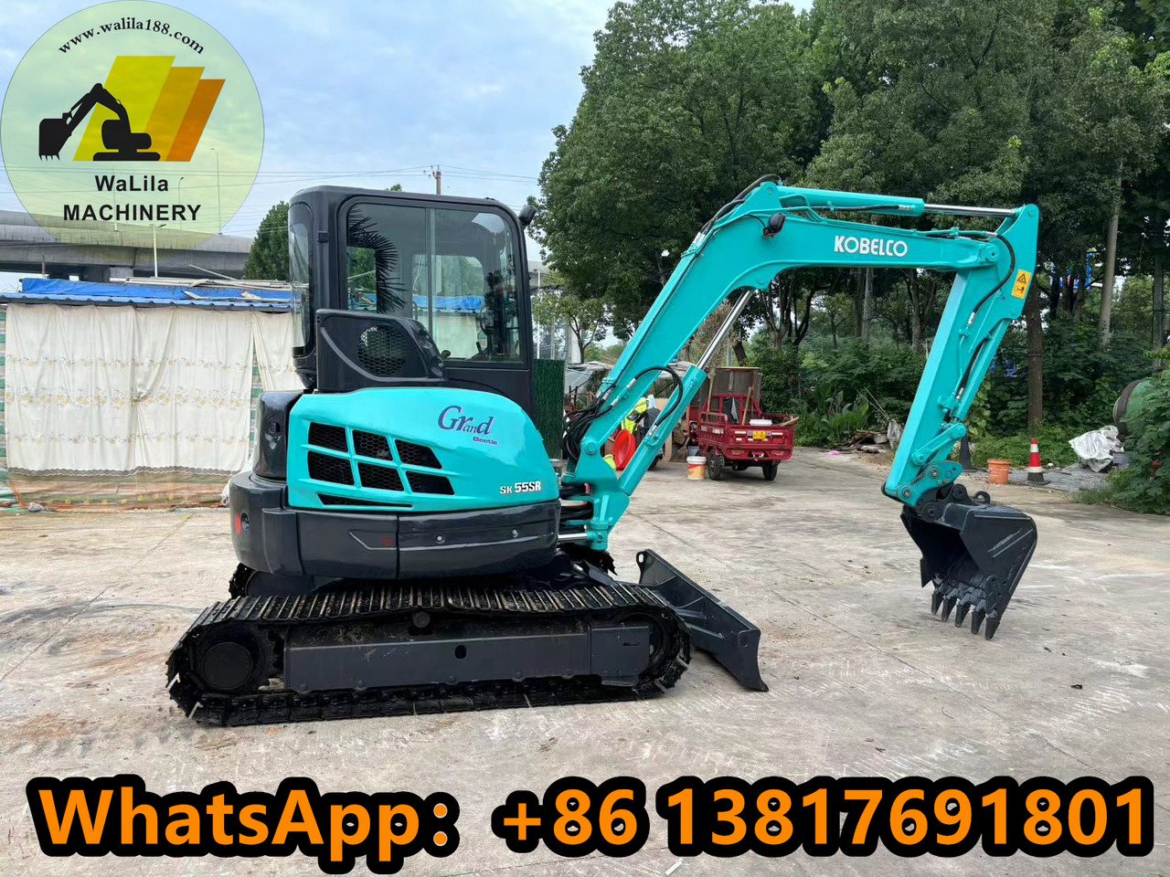 KOBELCO SK55 - Мини-экскаватор: фото 1 KOBELCO SK55 - Мини-экскаватор: фото 1