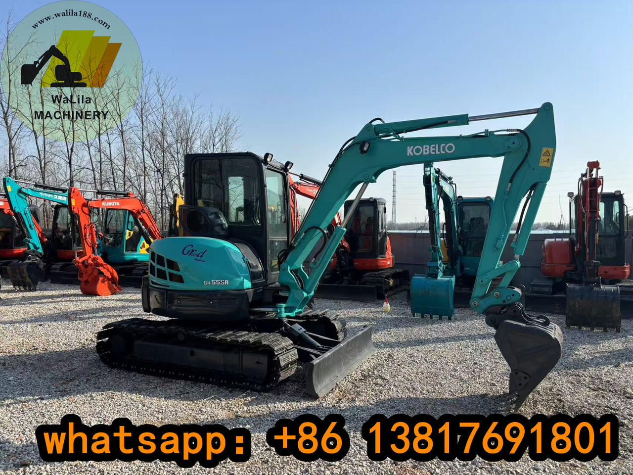 KOBELCO sk55 - Мини-экскаватор: фото 2 KOBELCO sk55 - Мини-экскаватор: фото 2