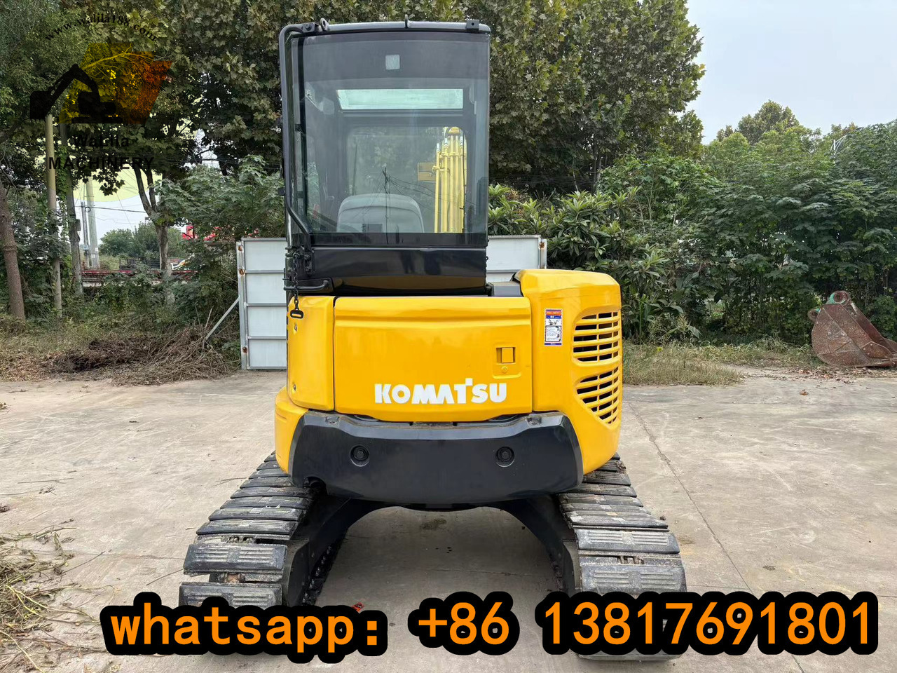 KOMATSU PC 55 MR-3 - Мини-экскаватор: фото 5 KOMATSU PC 55 MR-3 - Мини-экскаватор: фото 5