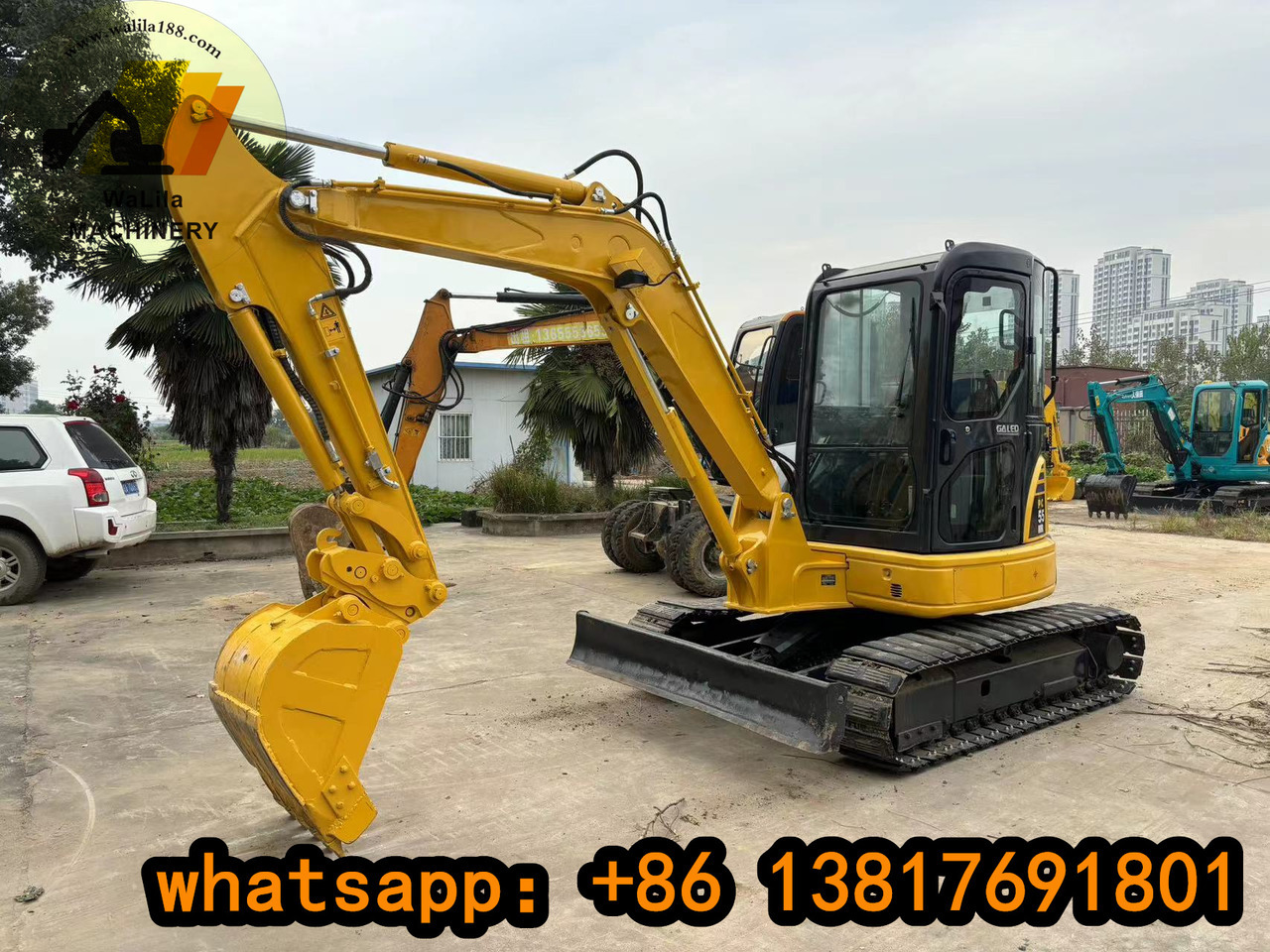 KOMATSU PC 55 MR-3 - Мини-экскаватор: фото 3 KOMATSU PC 55 MR-3 - Мини-экскаватор: фото 3