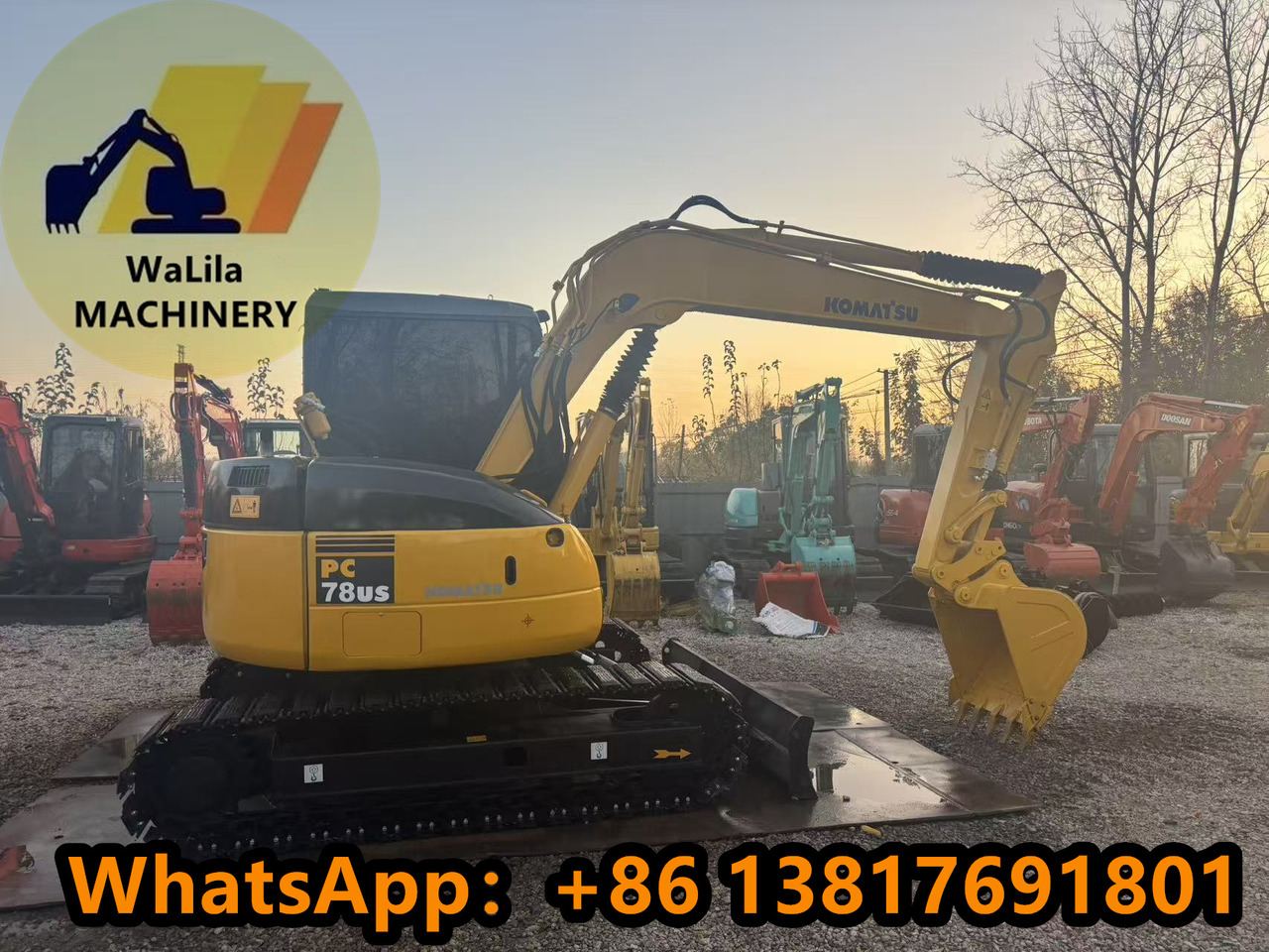 KOMATSU PC78US - Мини-экскаватор: фото 1 KOMATSU PC78US - Мини-экскаватор: фото 1