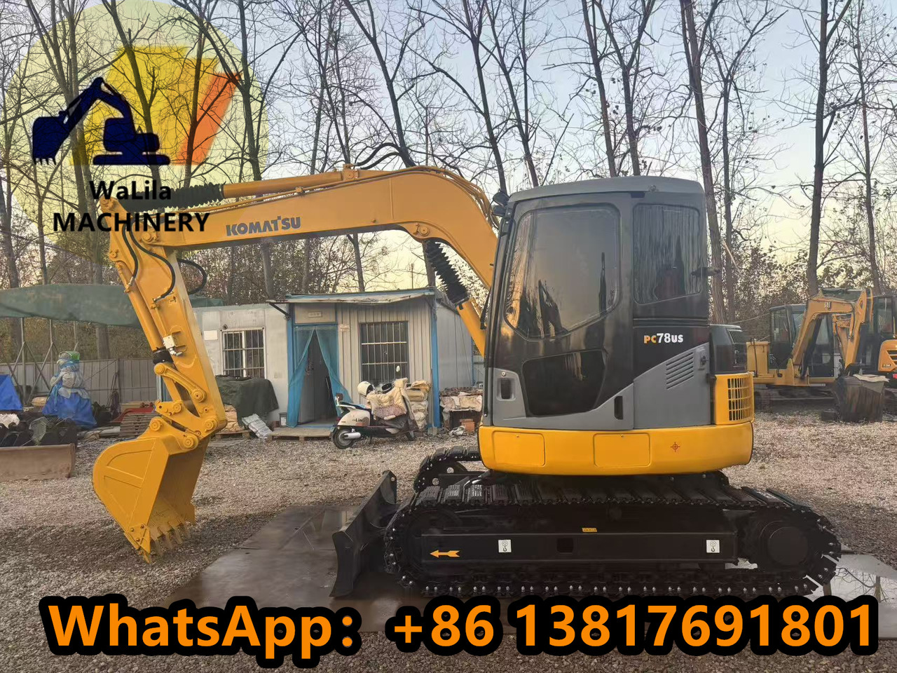 KOMATSU PC78US - Мини-экскаватор: фото 3 KOMATSU PC78US - Мини-экскаватор: фото 3