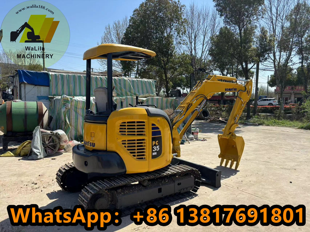 KOMATSU Pc35 - Мини-экскаватор: фото 1 KOMATSU Pc35 - Мини-экскаватор: фото 1