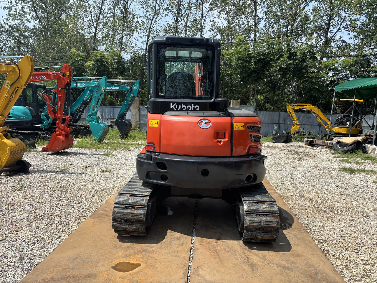 KUBOTA Kubota Kx057 rubber crawler excavator - Мини-экскаватор: фото 4 KUBOTA Kubota Kx057 rubber crawler excavator - Мини-экскаватор: фото 4