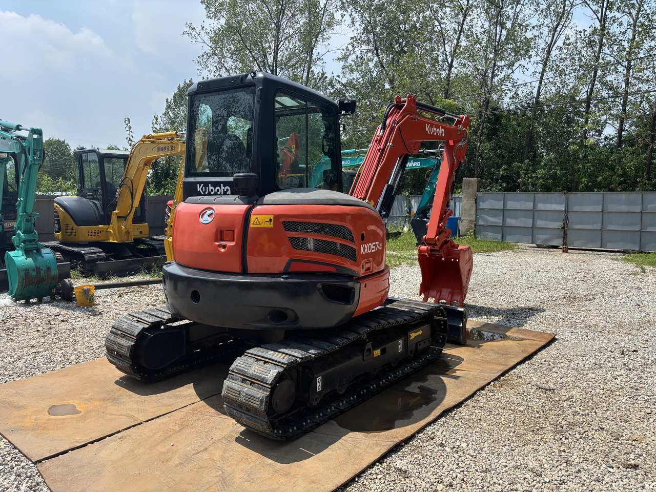 KUBOTA Kubota Kx057 rubber crawler excavator - Мини-экскаватор: фото 5 KUBOTA Kubota Kx057 rubber crawler excavator - Мини-экскаватор: фото 5