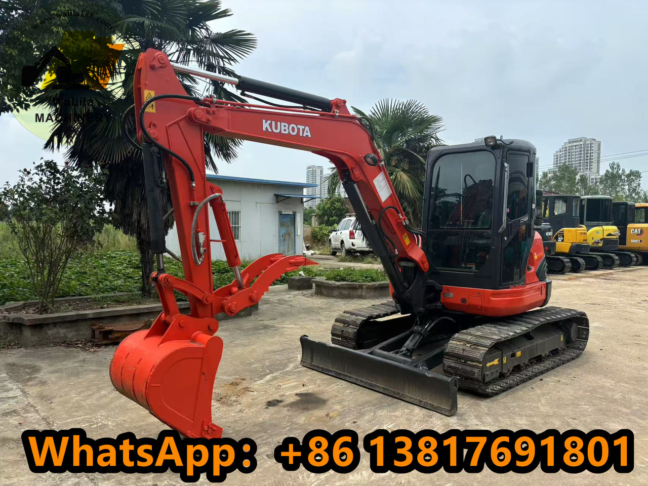 Мини-экскаватор KUBOTA Kubota U55-4 excavator[ Nice]: фото 8