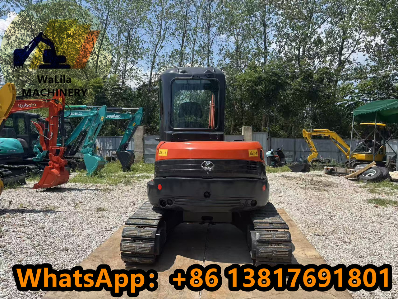 KUBOTA U55-4 (GOOD) - Мини-экскаватор: фото 3 KUBOTA U55-4 (GOOD) - Мини-экскаватор: фото 3