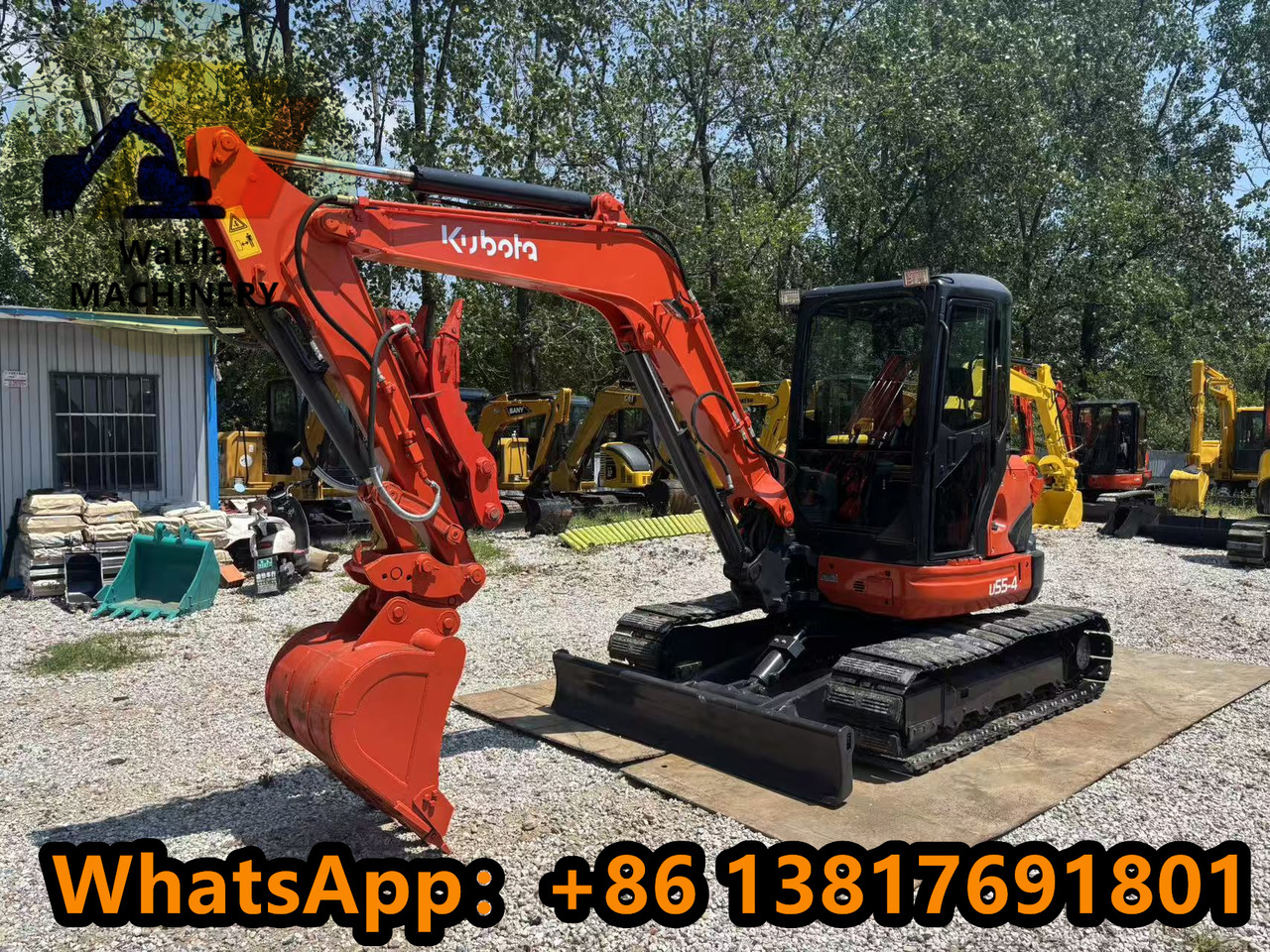 KUBOTA U55-4 (GOOD) - Мини-экскаватор: фото 2 KUBOTA U55-4 (GOOD) - Мини-экскаватор: фото 2