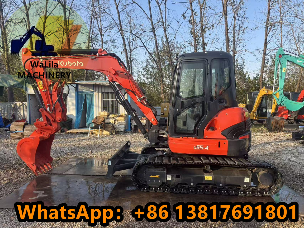 KUBOTA U55-4 - Мини-экскаватор: фото 4 KUBOTA U55-4 - Мини-экскаватор: фото 4