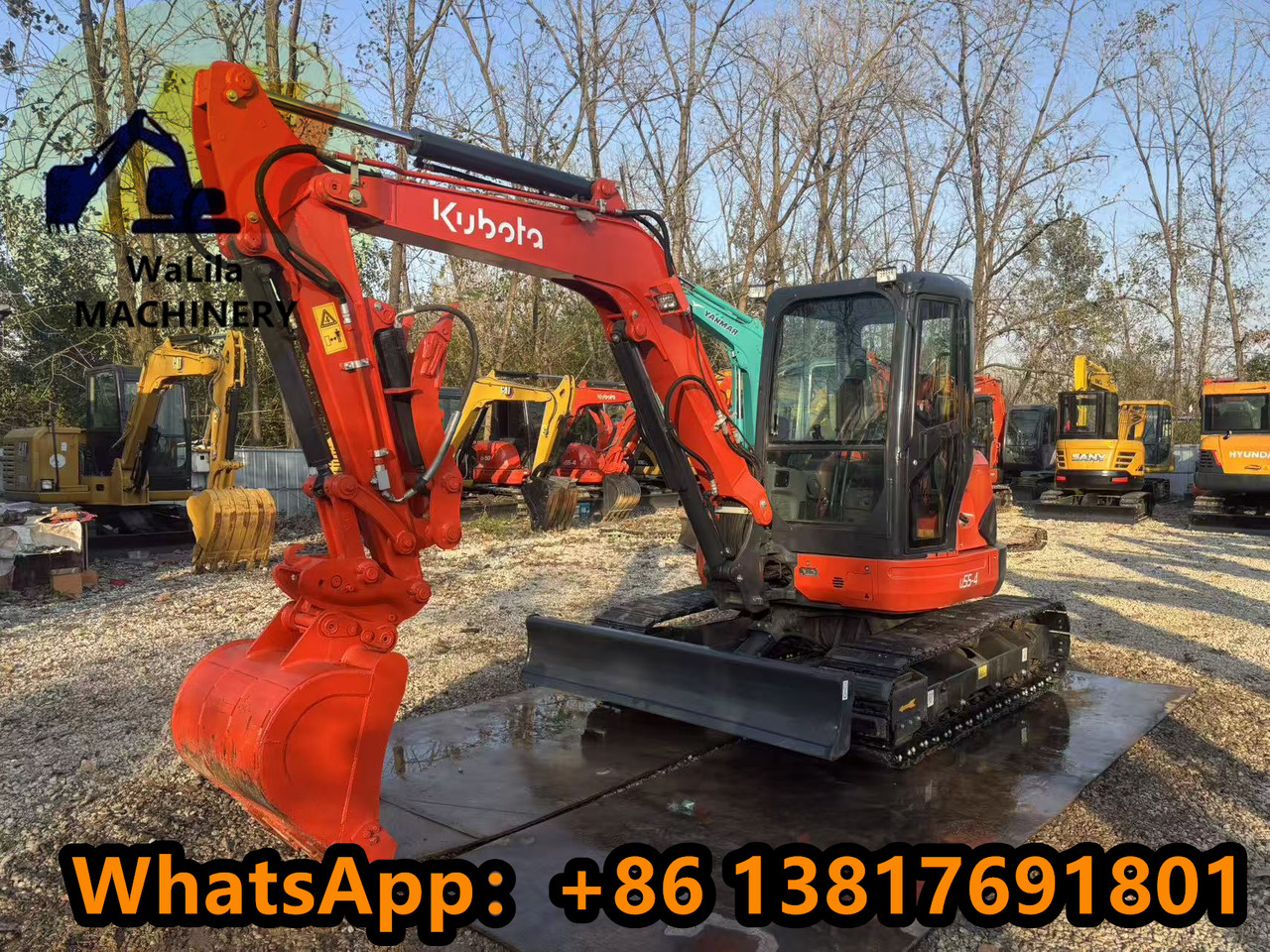 KUBOTA U55-4 - Мини-экскаватор: фото 3 KUBOTA U55-4 - Мини-экскаватор: фото 3
