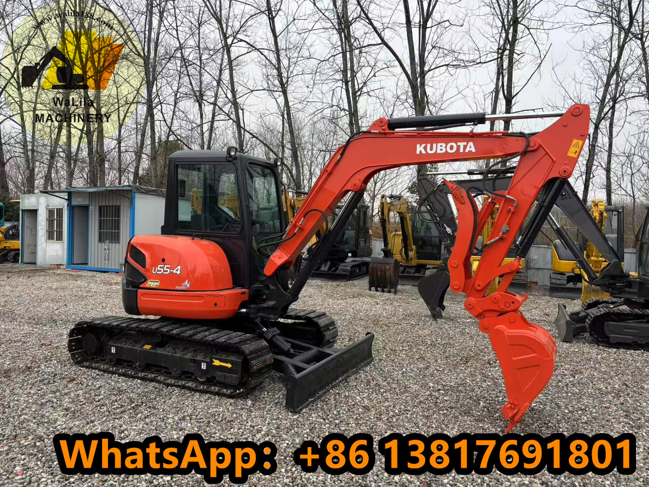 KUBOTA U55 - Мини-экскаватор: фото 3 KUBOTA U55 - Мини-экскаватор: фото 3