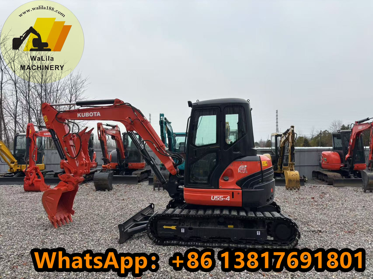 KUBOTA U55 - Мини-экскаватор: фото 4 KUBOTA U55 - Мини-экскаватор: фото 4