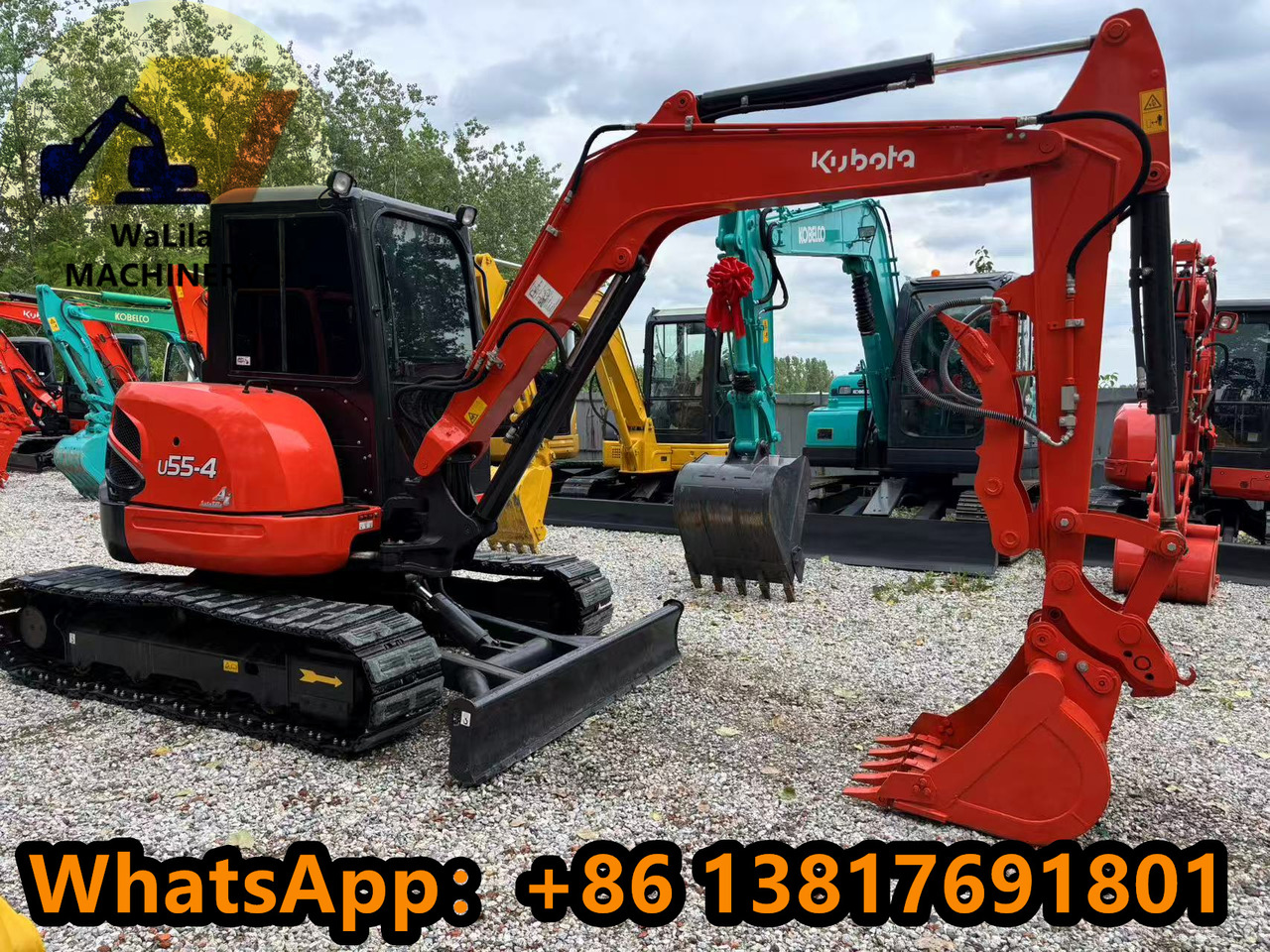 KUBOTA U55 - Мини-экскаватор: фото 1 KUBOTA U55 - Мини-экскаватор: фото 1