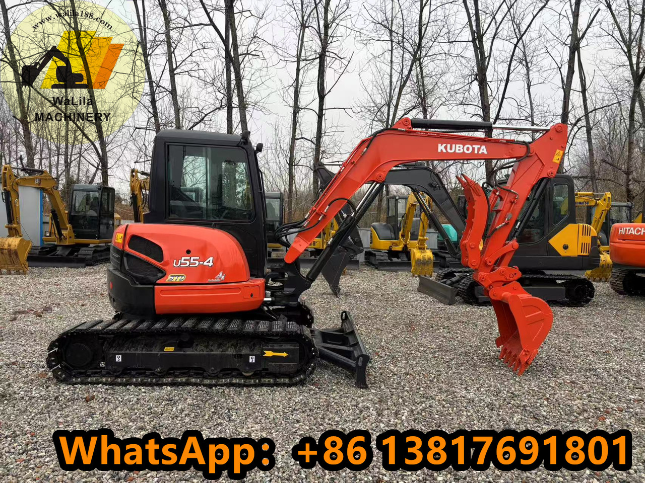 KUBOTA U55 - Мини-экскаватор: фото 1 KUBOTA U55 - Мини-экскаватор: фото 1