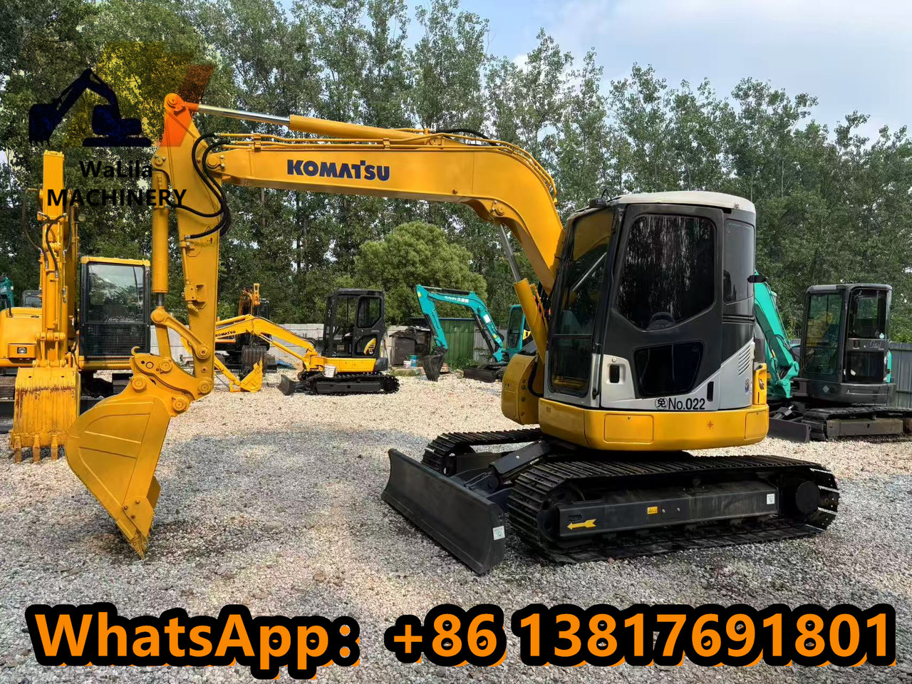 Мини-экскаватор Komatsu 78US-6: фото 6