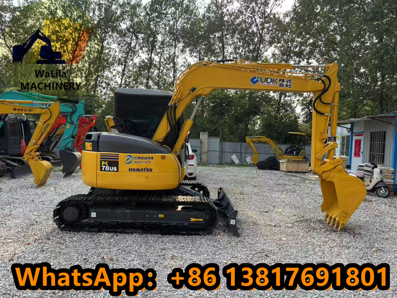 Мини-экскаватор Komatsu 78US-6: фото 8
