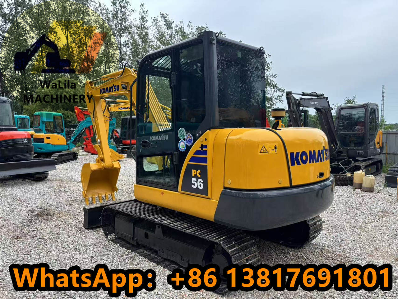 Komatsu PC 56-7 PC56-7 - Мини-экскаватор: фото 2 Komatsu PC 56-7 PC56-7 - Мини-экскаватор: фото 2