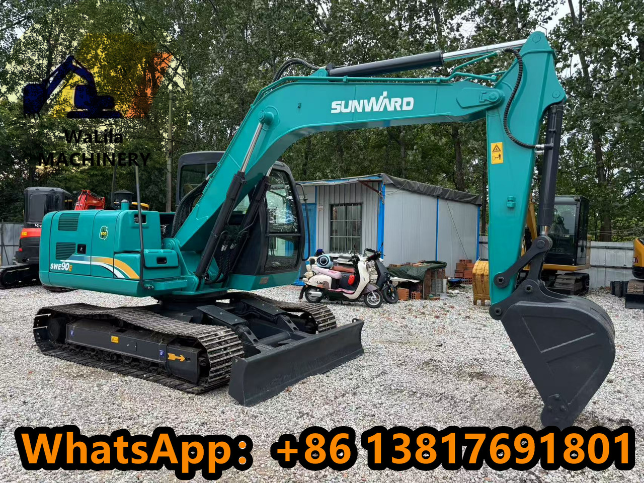 Мини-экскаватор SUNWARD SWE 90: фото 8