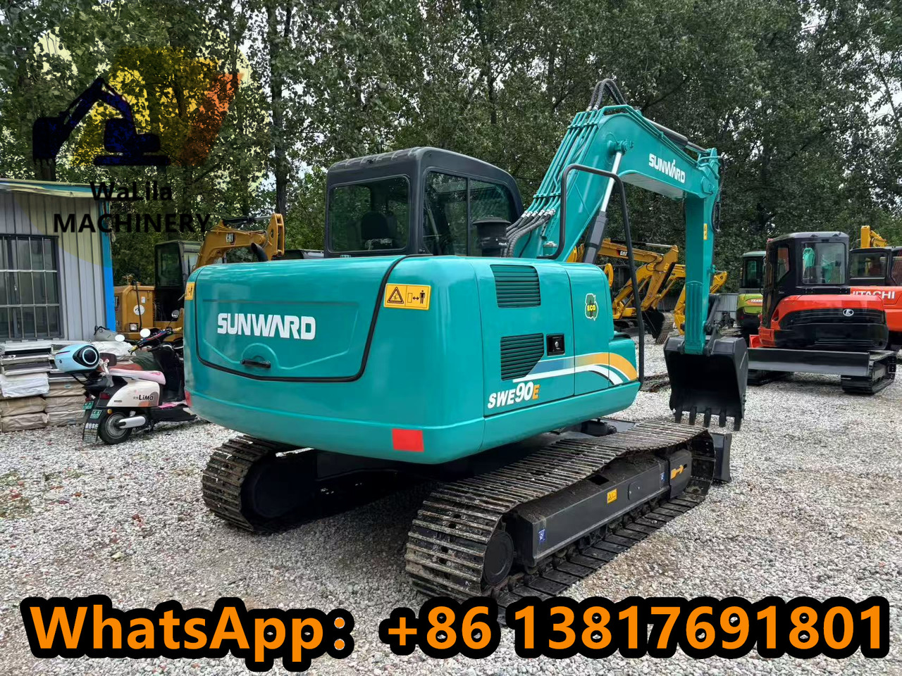 Мини-экскаватор SUNWARD SWE 90: фото 6