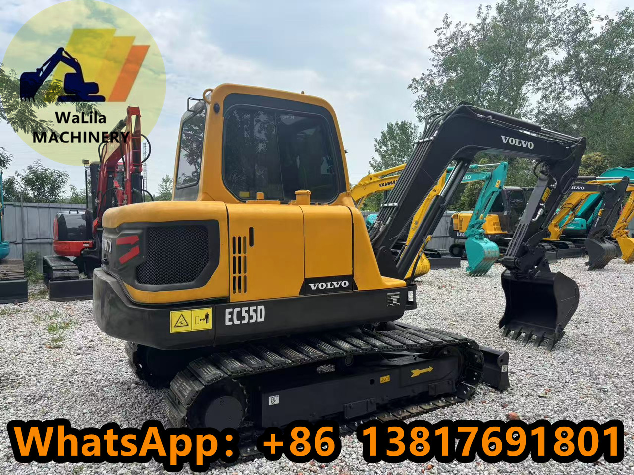 VOLVO EC55 - Мини-экскаватор: фото 3 VOLVO EC55 - Мини-экскаватор: фото 3