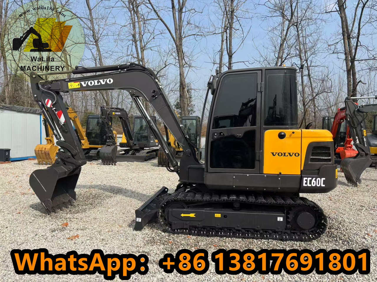 VOLVO EC60 - Мини-экскаватор: фото 3 VOLVO EC60 - Мини-экскаватор: фото 3