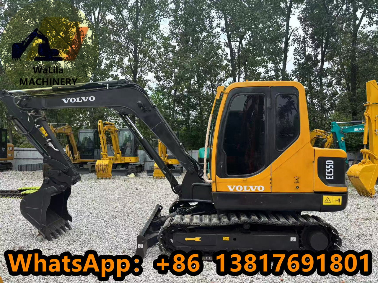 Volvo EC55D - Мини-экскаватор: фото 2 Volvo EC55D - Мини-экскаватор: фото 2
