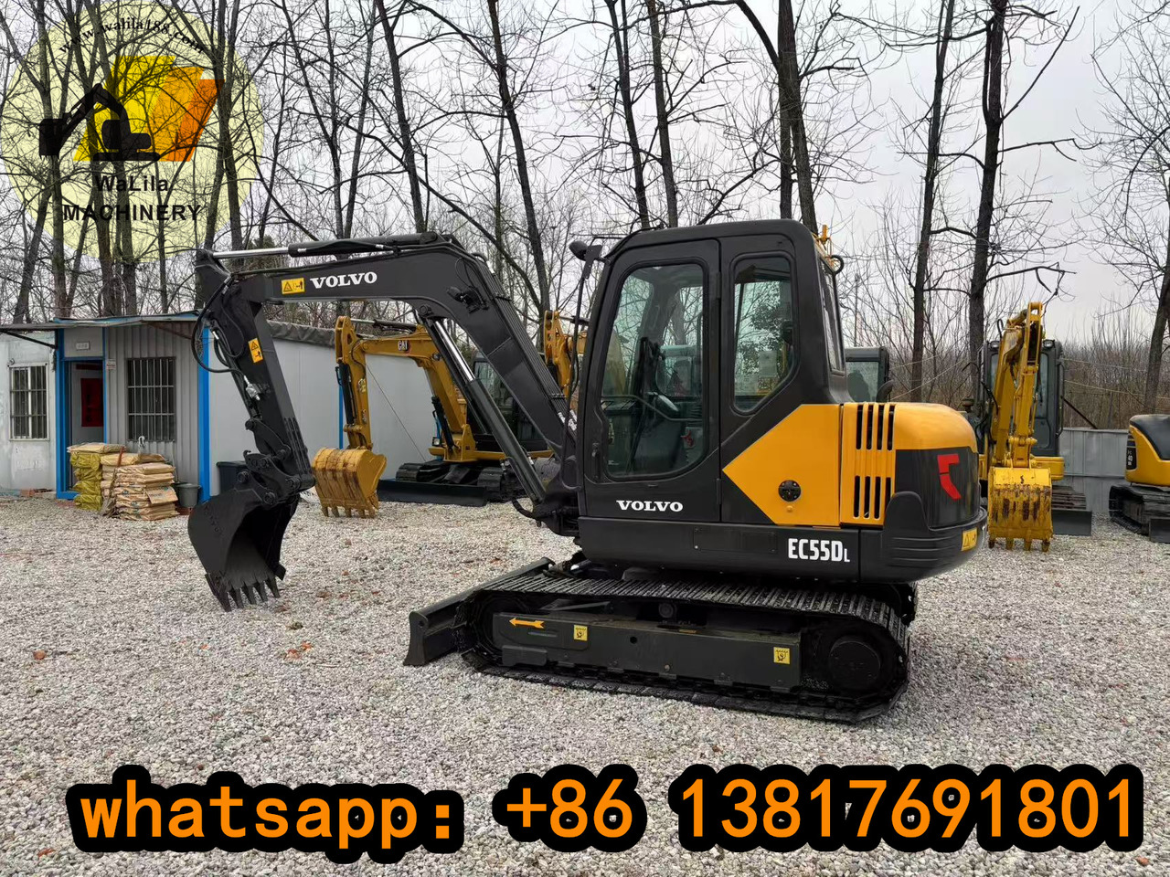 Volvo EC55D - Мини-экскаватор: фото 2 Volvo EC55D - Мини-экскаватор: фото 2