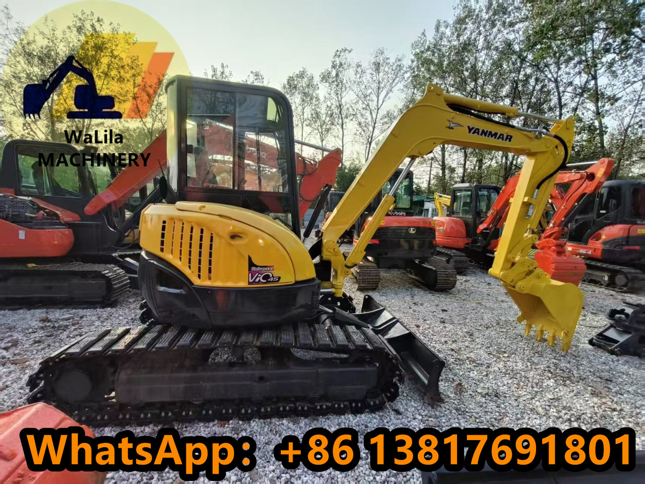YANMAR VIO45 - Мини-экскаватор: фото 1 YANMAR VIO45 - Мини-экскаватор: фото 1