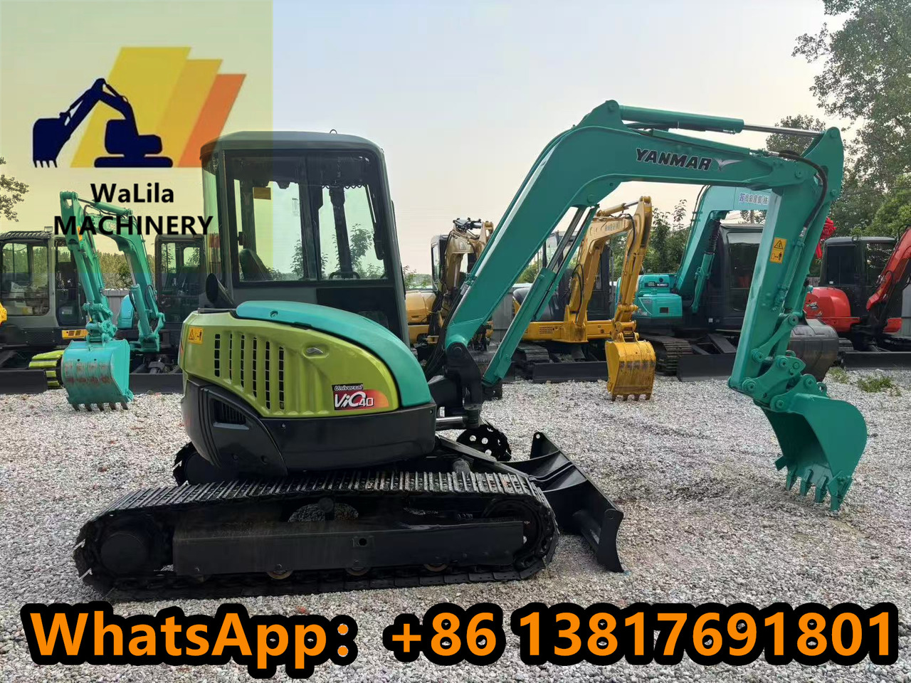 YANMAR vio40 - Мини-экскаватор: фото 1 YANMAR vio40 - Мини-экскаватор: фото 1