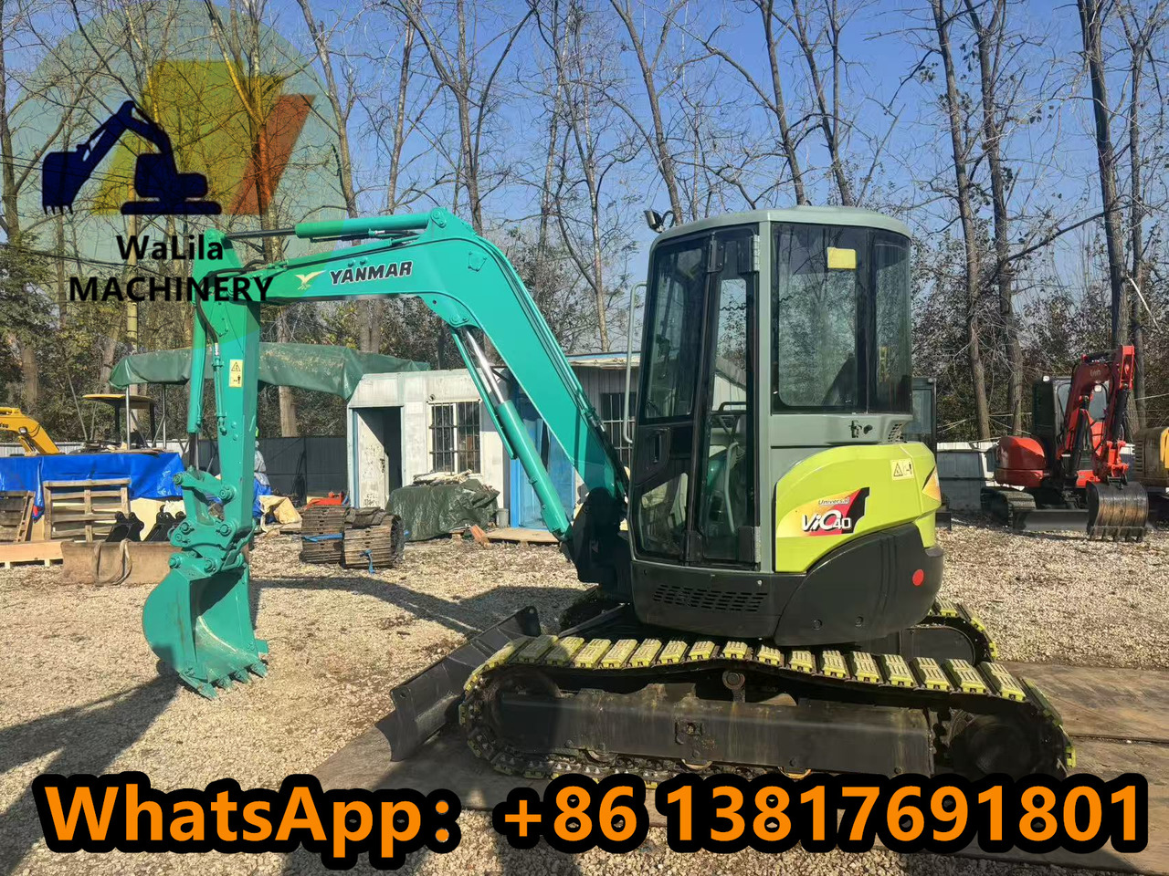 YANMAR vio40 - Мини-экскаватор: фото 2 YANMAR vio40 - Мини-экскаватор: фото 2