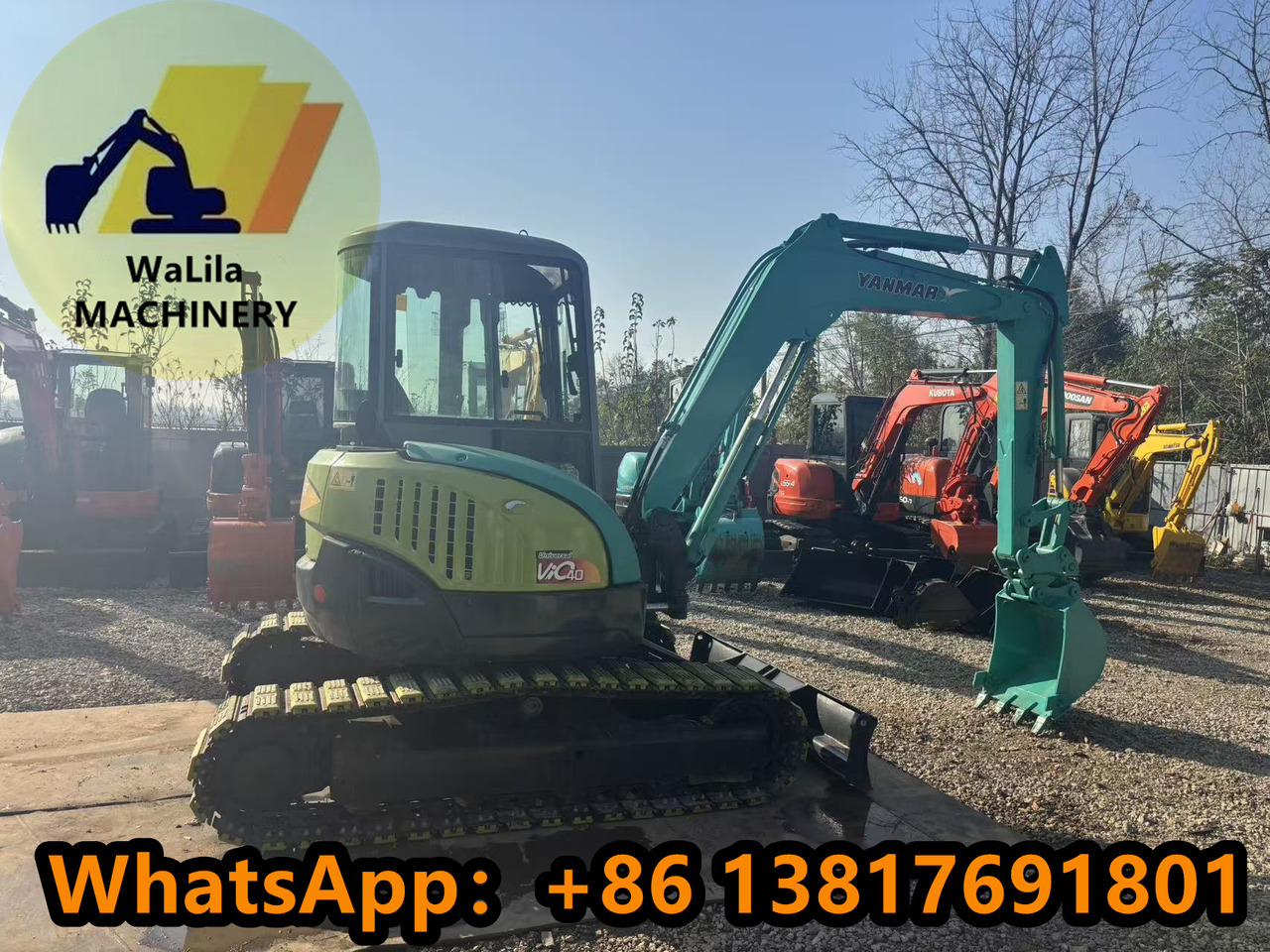 YANMAR vio40 - Мини-экскаватор: фото 1 YANMAR vio40 - Мини-экскаватор: фото 1
