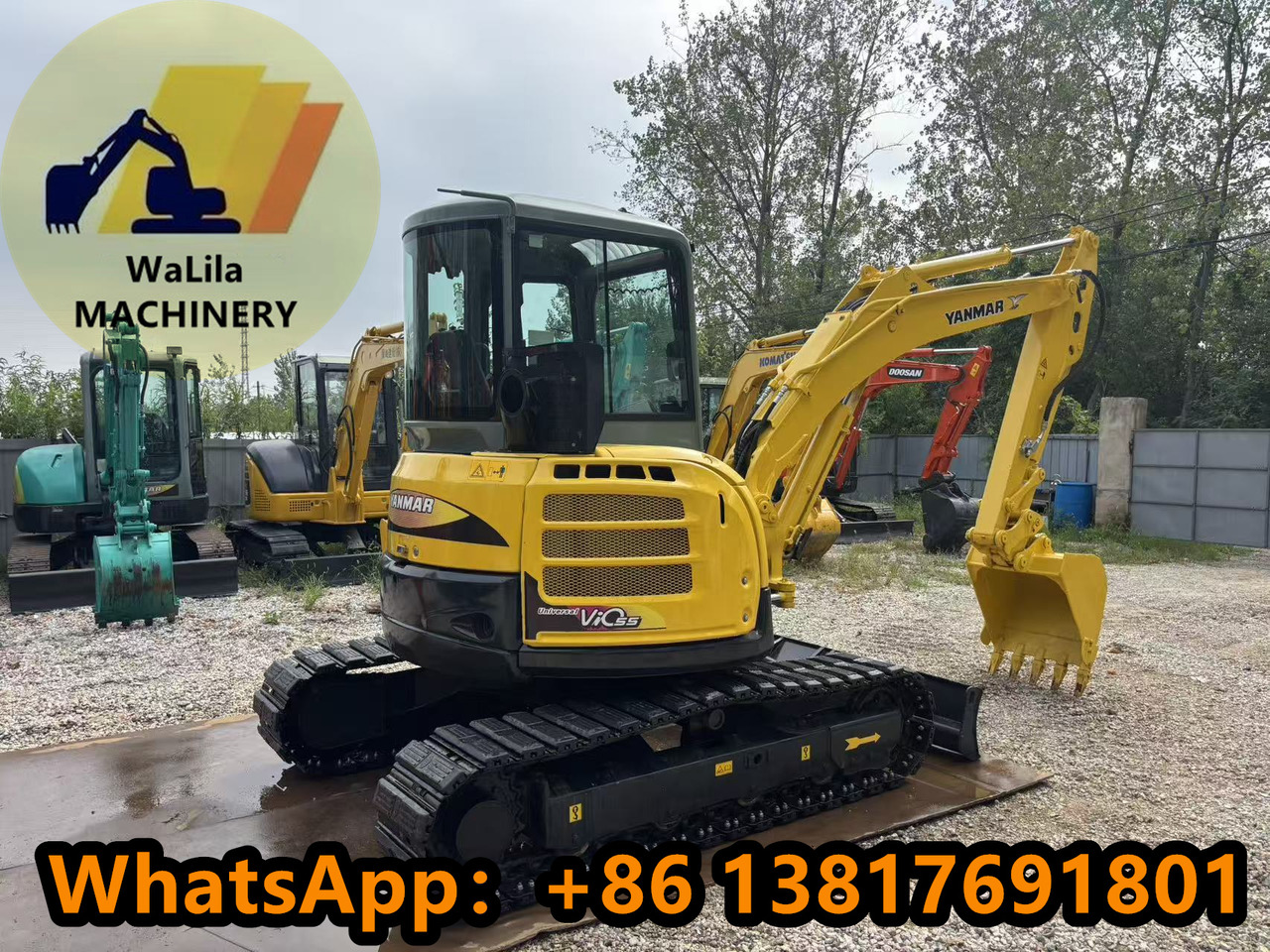 YANMAR vio55 - Мини-экскаватор: фото 4 YANMAR vio55 - Мини-экскаватор: фото 4